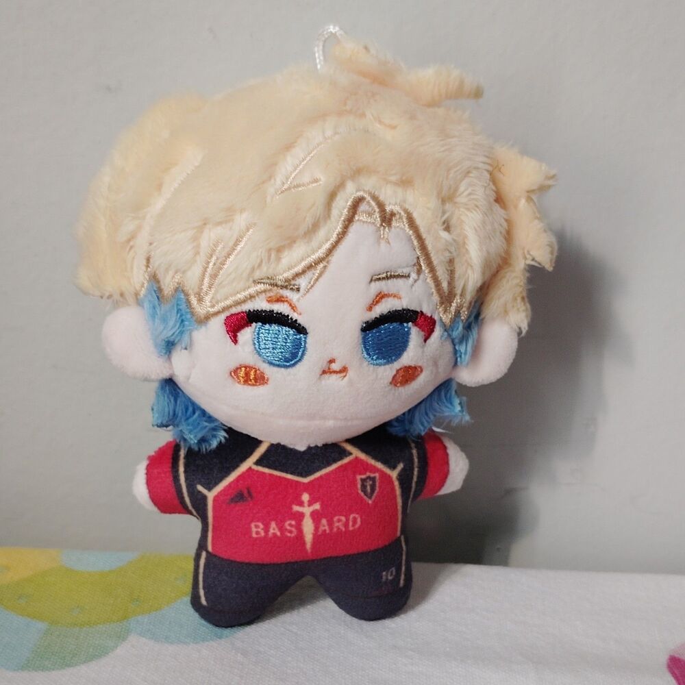 BLUE LOCK Michael Kaiser Plush Doll 12cm Pendant Toy Plushie Anime